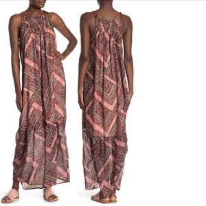 NSR PRINTED MAXI DRESS